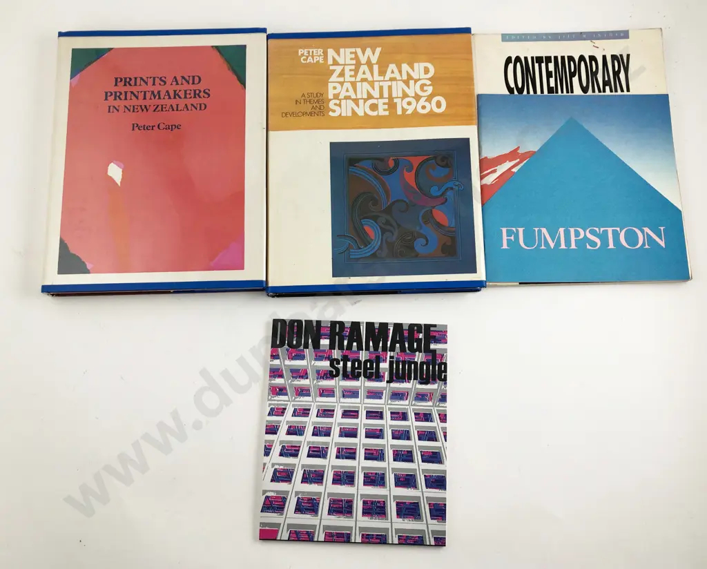 Five NZ Art Related Volumes Image 1++