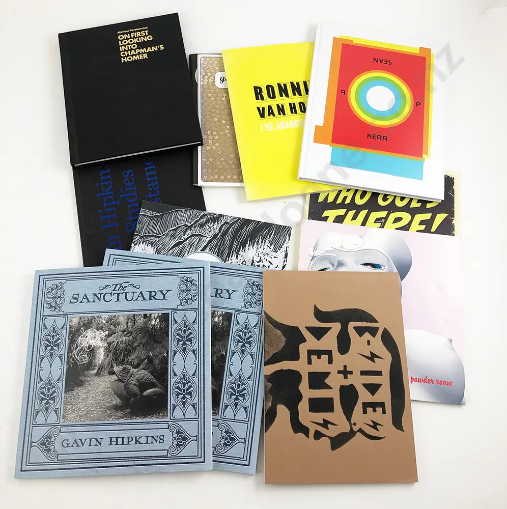 13 Various NZ Art Books & Booklets Image 1++