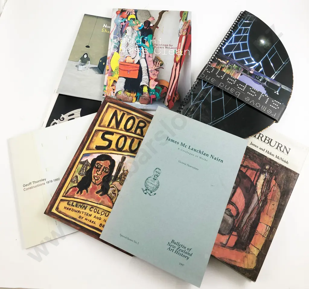 Ten NZ Art Books & Booklets Image 1++