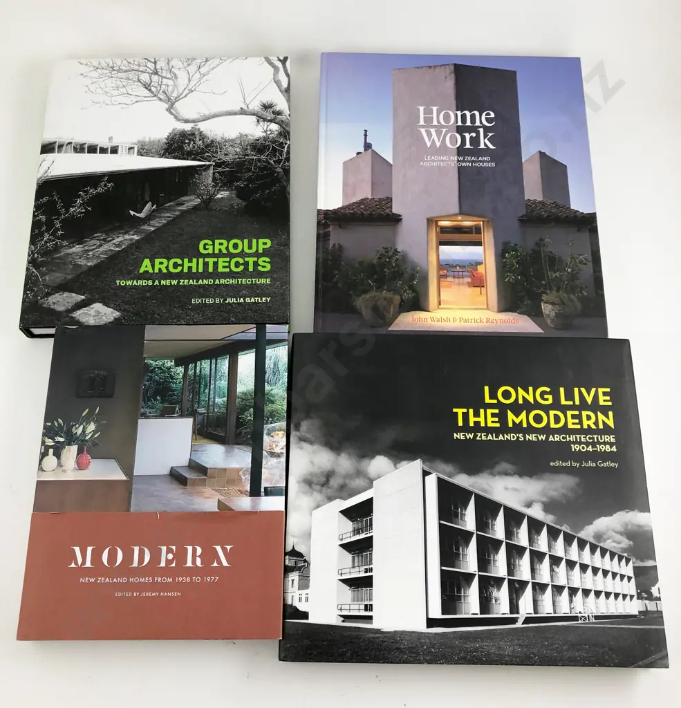 Four Volumes On NZ Architecture Image 1++