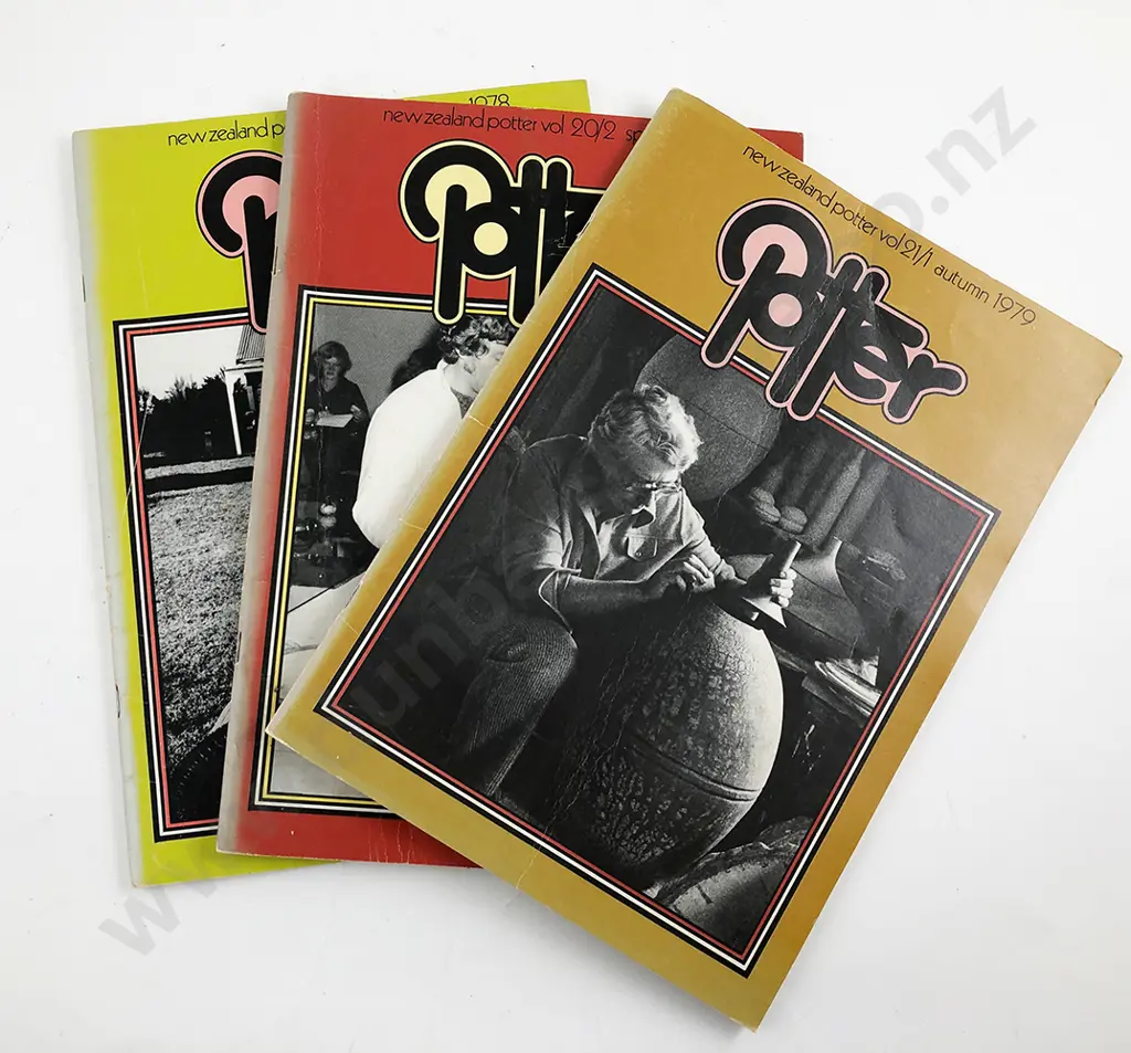 New Zealand Potter Magazine Publications Image 1++
