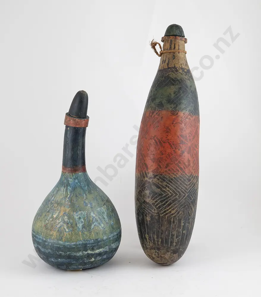 Two Geoff Fairburn Gourds Image 1++