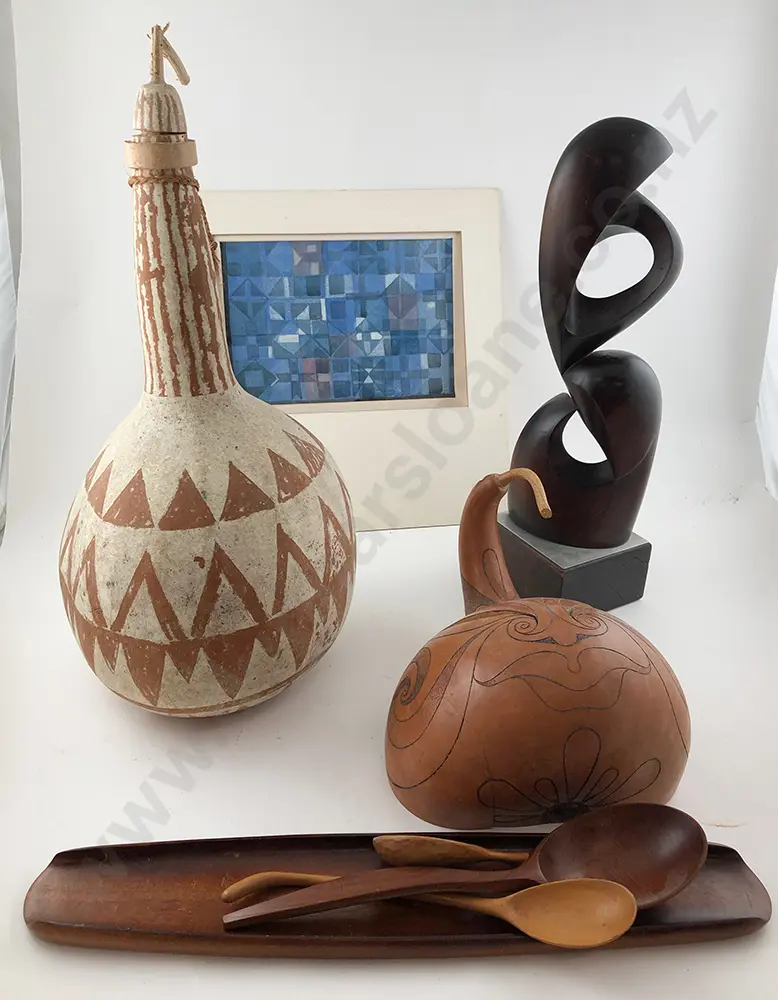 Geoff Fairburn Gourd, w/c, etc (7) Image 1++