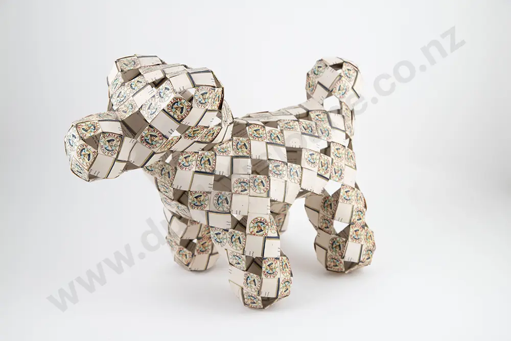 Collection Four Origami Dogs Image 1++