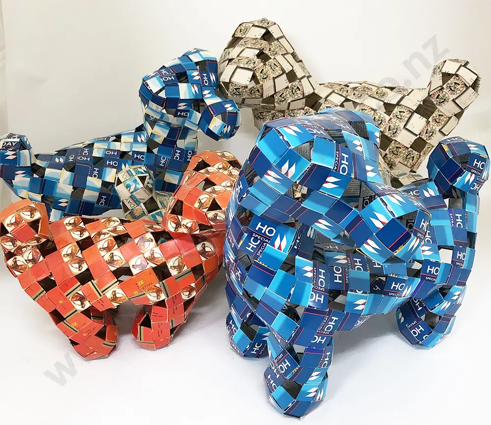Collection Five Origami Dogs Image 1++