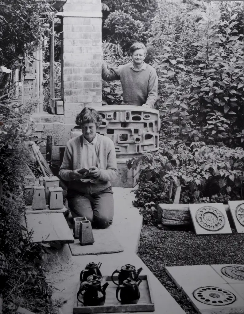 B&W Poster Print of Roy & Juliet Cowan Image 1++