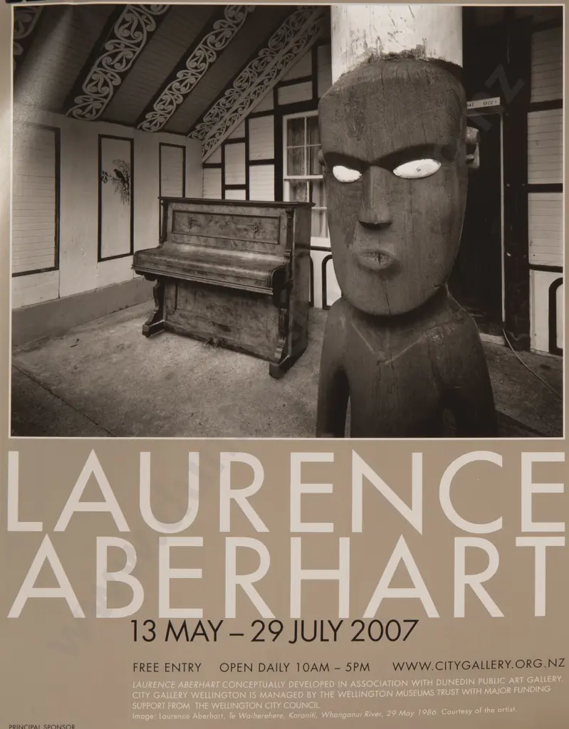 City Gallery Laurence Aberhart Exhibition Posters (12) Image 1++