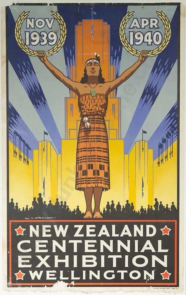 Framed Poster - NZ Centennial Exhibition Image 1++
