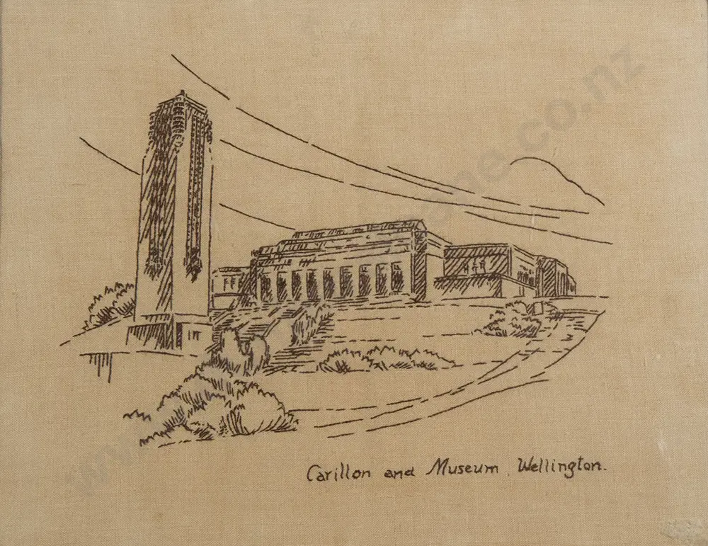 E Robson print, needlework & etching (3) Image 1++