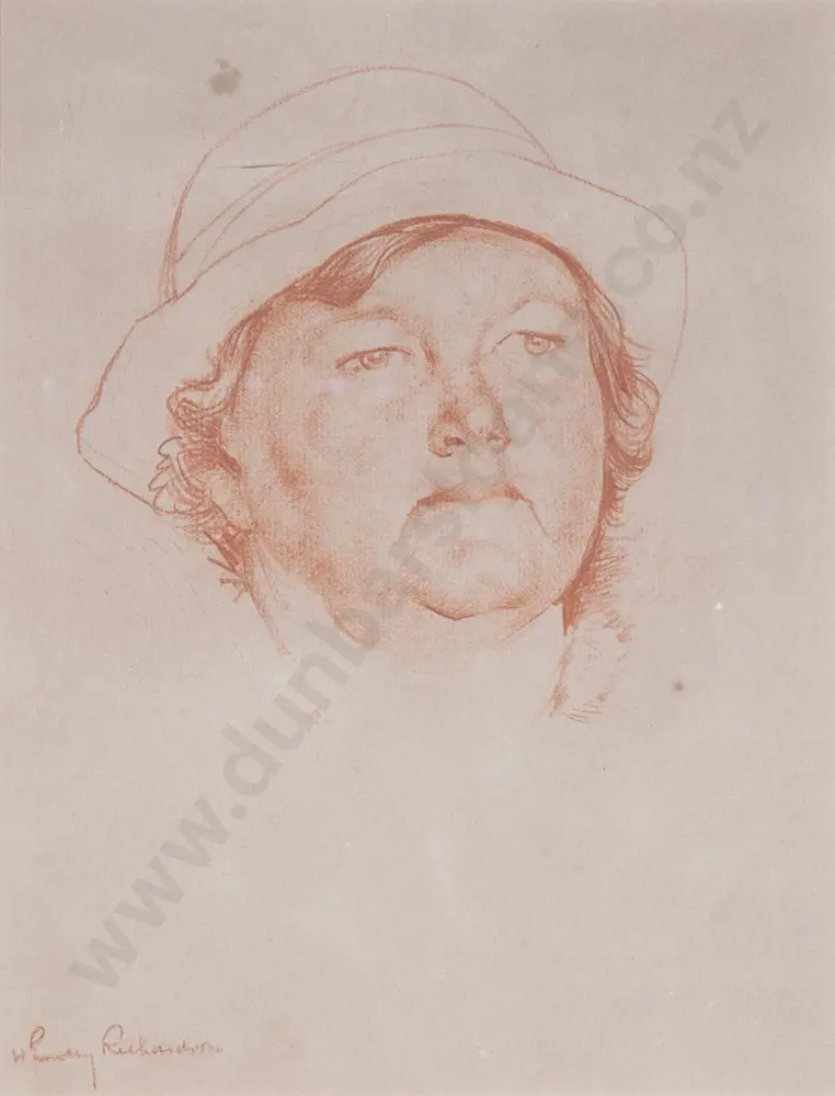 H Linley Richardson - Woman in Hat Image 1++