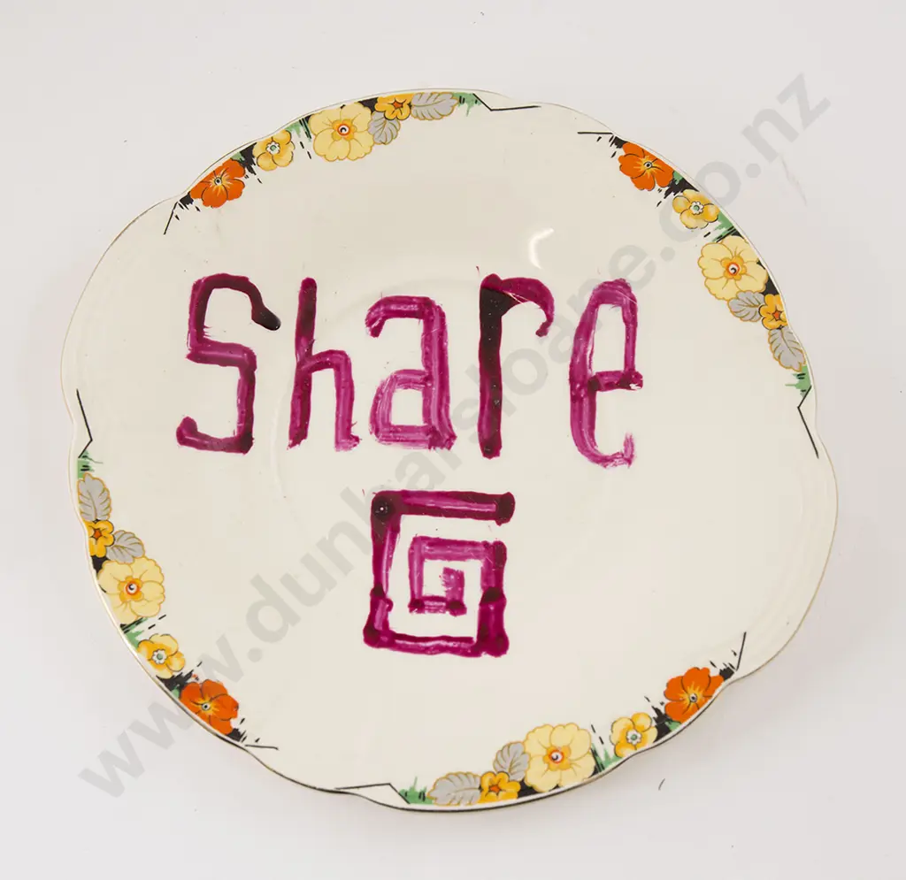L Budd - ceramic plate Image 1++