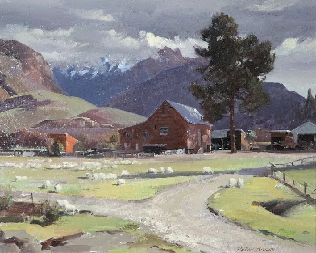 Peter Brown - Early Snowfall Image 1++