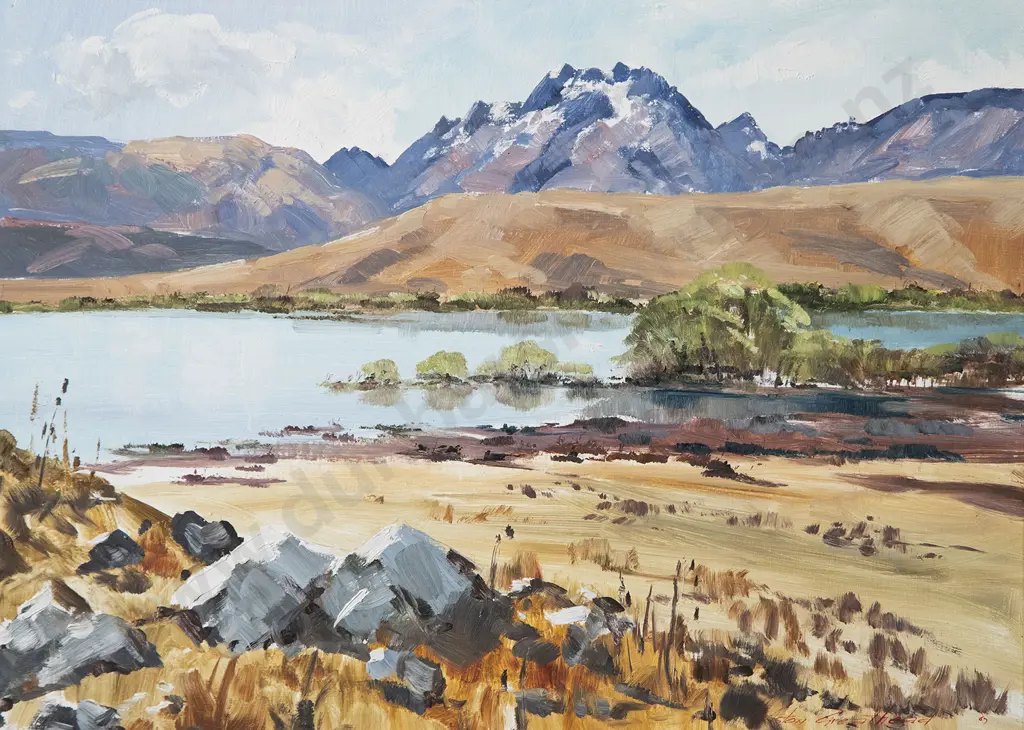 Aston Greathead - Godley Peaks from Mt McGregor Image 1++