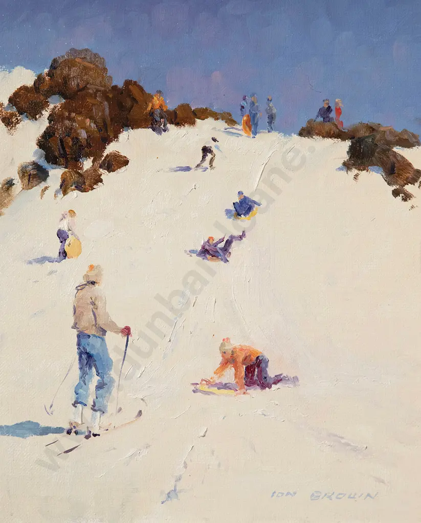 Ion Brown - The Snow Slide Image 1++