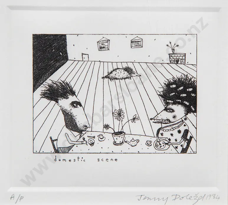Jenny Dolezel - Domestic Scene Image 1++