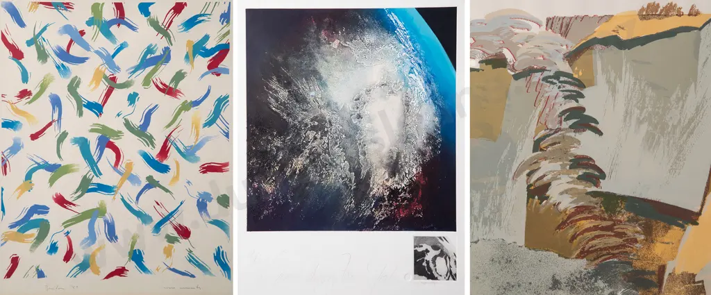 Shaun Burdon, Barbara Graham & Lindsey Kirk prints (3) Image 1++