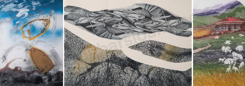 Richard Adams, Cynthia Taylor & Audrey Bascand prints (3) Image 1++
