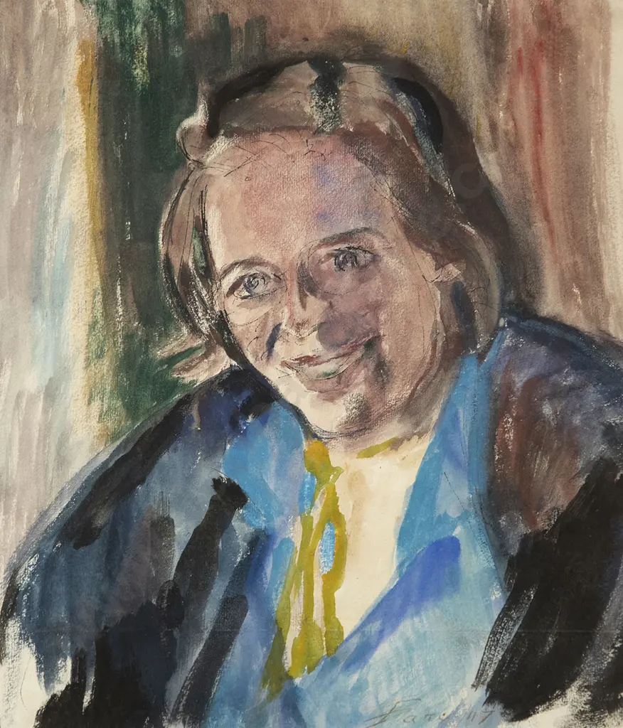 Helen Crabb (Barc) - Portrait of Pat Fry Image 1++