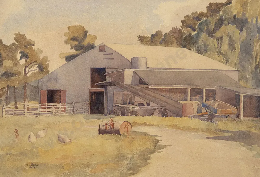 M L Hare, Attrib Nugent Welch & Arthur Black w/c (3) Image 1++