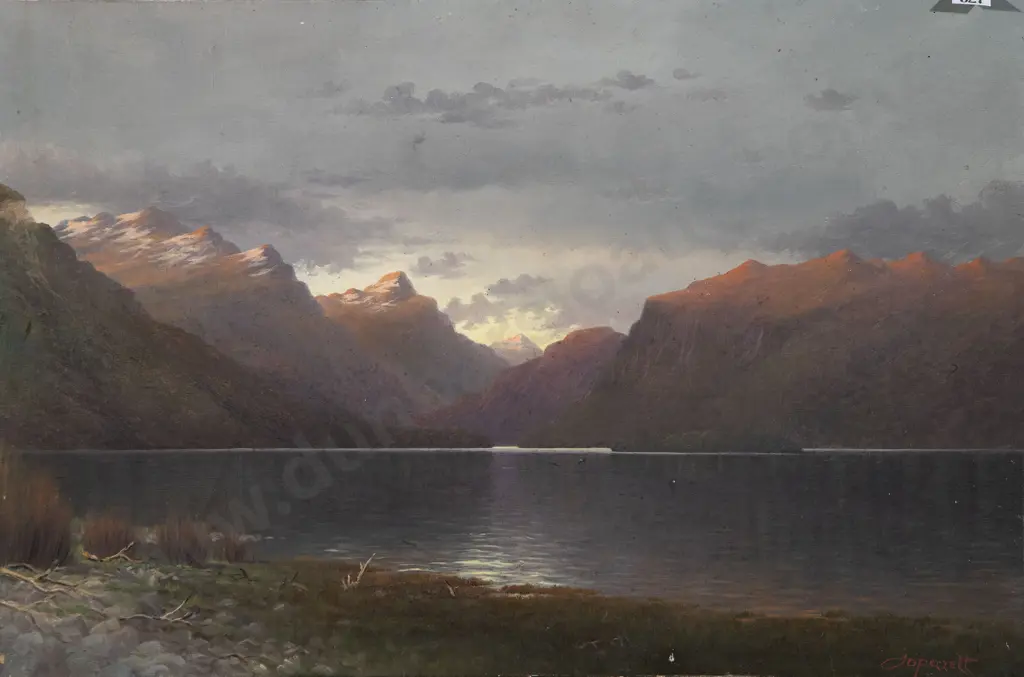 John Douglas Perrett - Lake Manapouri Image 1++
