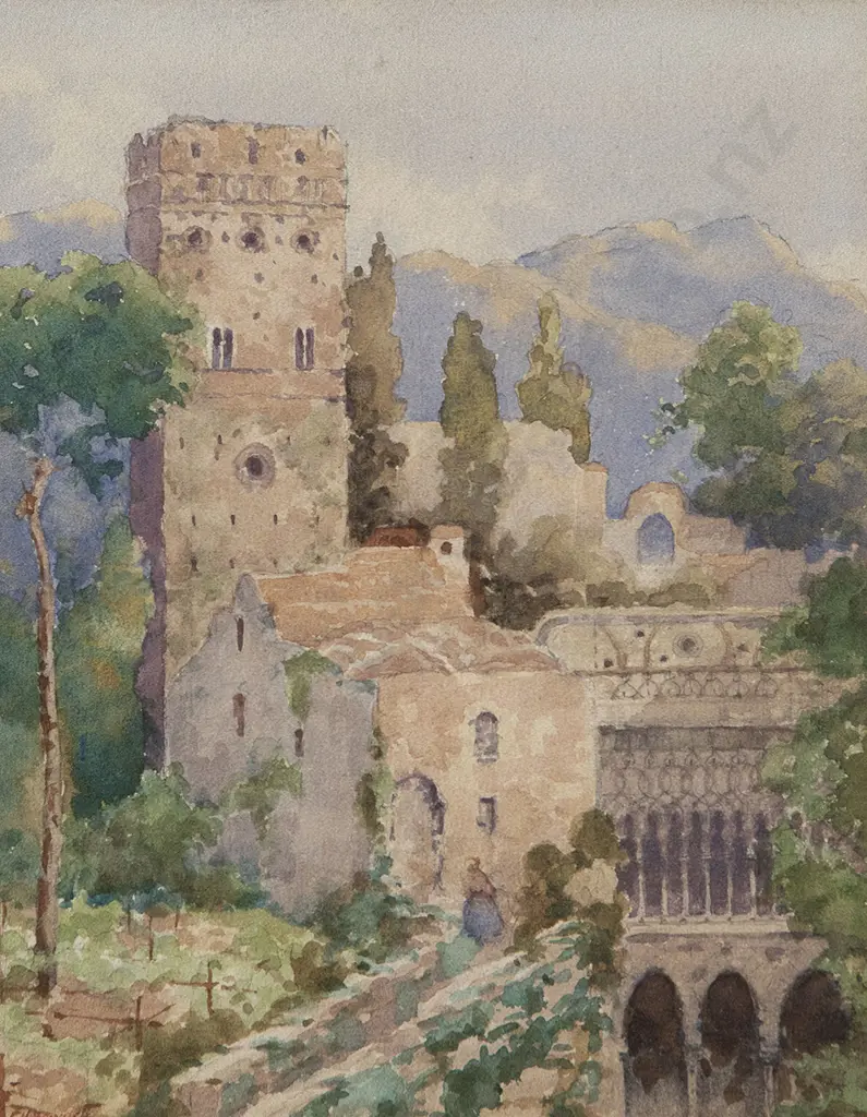C H Howorth - Rufolo Place Ravello Image 1++