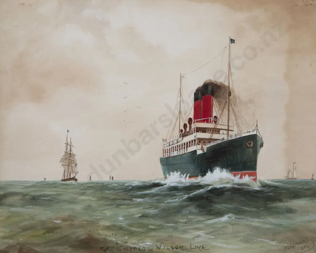 F Sherman - RMS Calypso, Wilson Line Image 1++