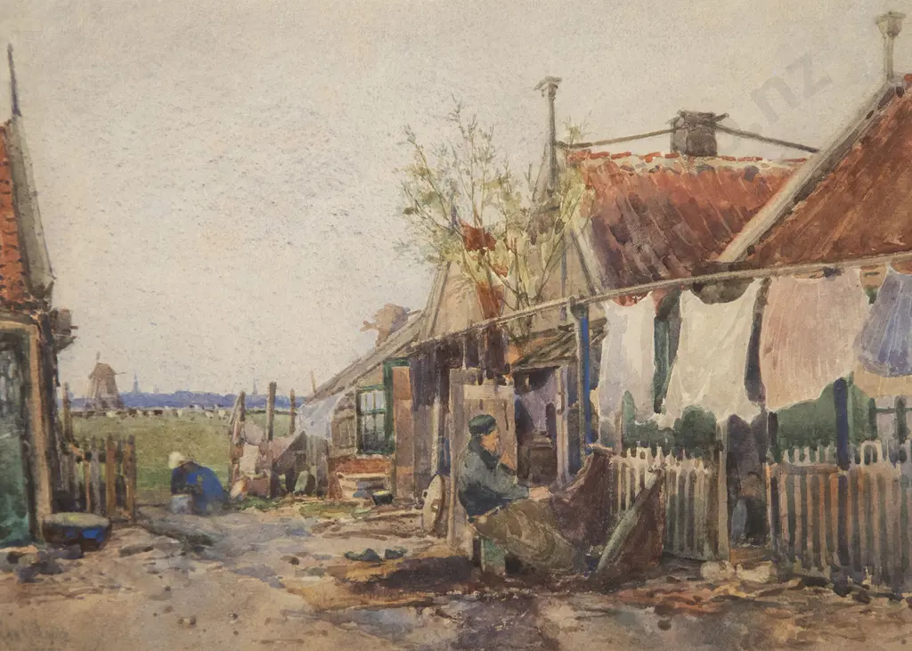 George Haite - Washerwomen Image 1++