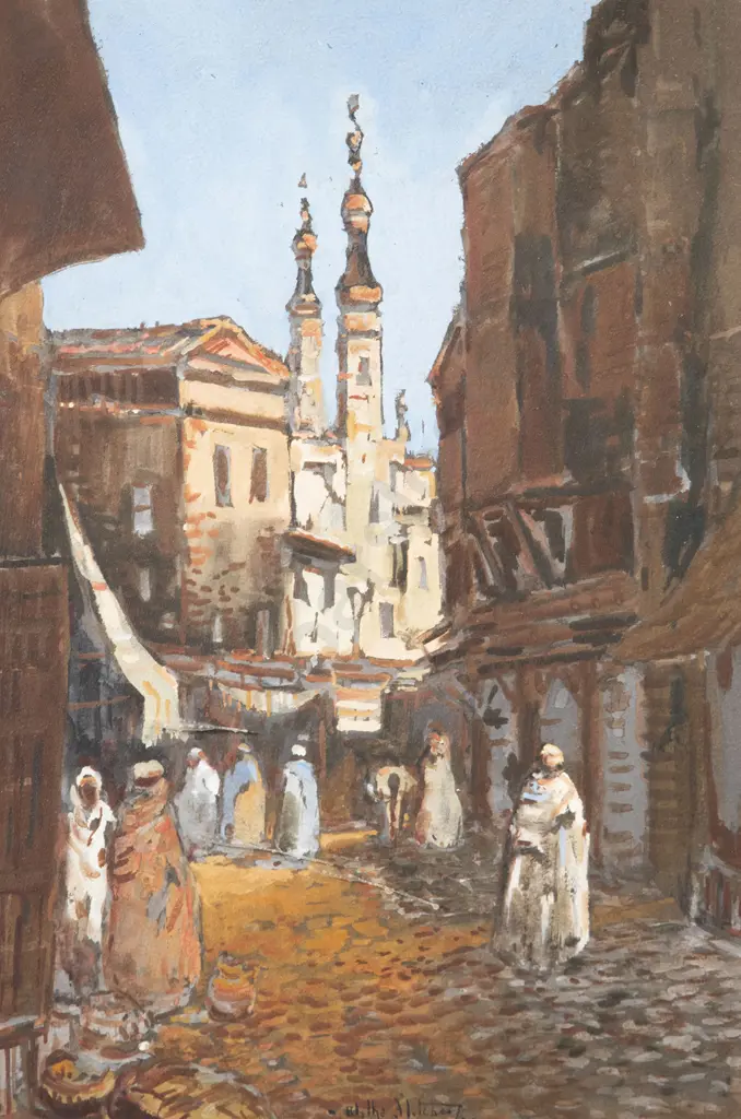 Blythe Fletcher - Arabian Market Scene Image 1++