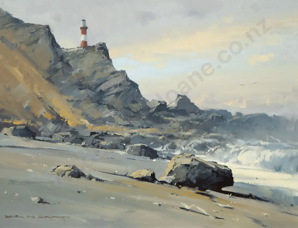 John M Crump - Southerly Swell, Cape Palliser Image 1++