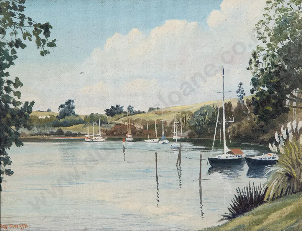 Roy Cunliffe - Calm Boat Harbor Image 1++