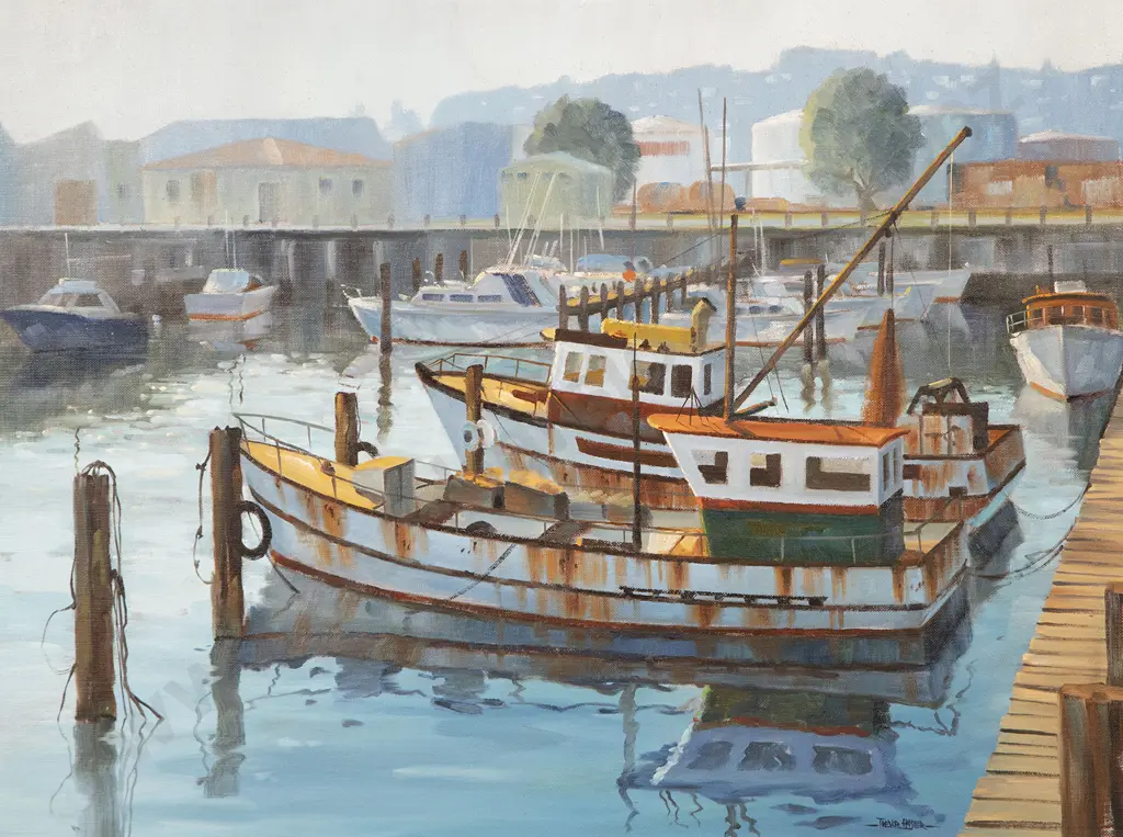 Trevor Hayter - Ebb Tide, Iron Pot, Napier Image 1++