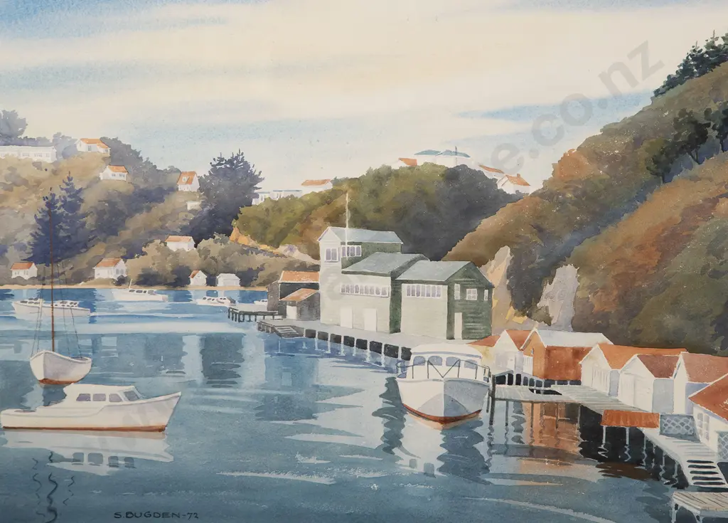 Stan Bugden - Paramata Boat sheds Image 1++