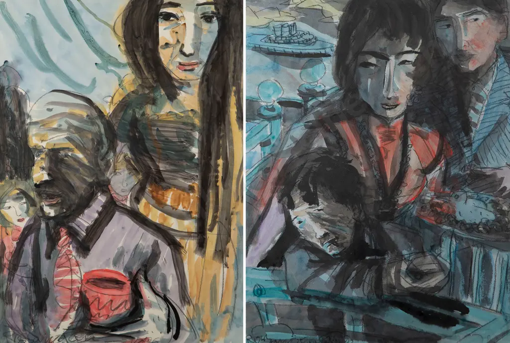 Rossano Fan Two Figurative studies Image 1++