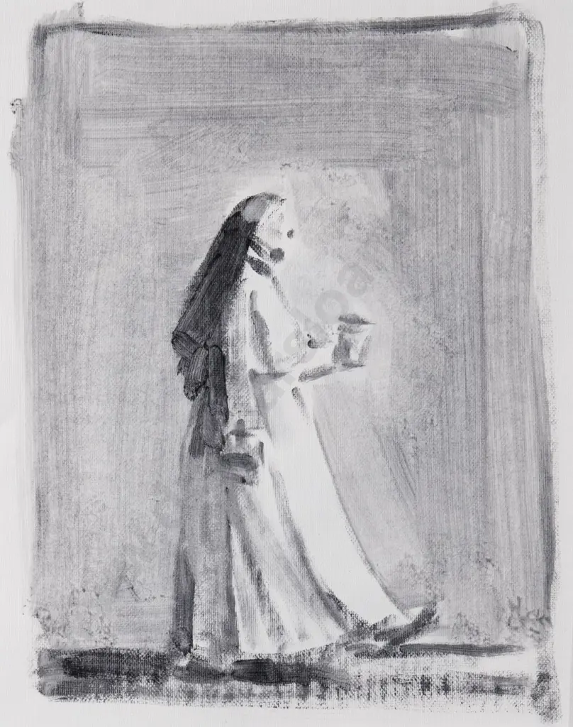 Joanna Braitewaite - Nun with takeaway coffees Image 1++