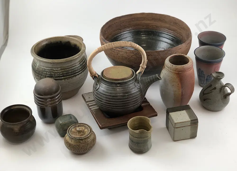 Carton Of mixed NZ Pottery Image 1++