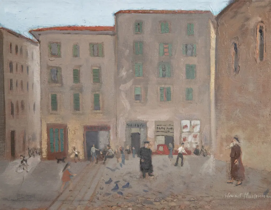 Stewart Maclennan - Street Scene, Florence Image 1++