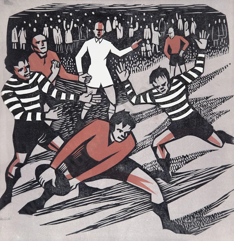Stewart Maclennan linocut Image 1++