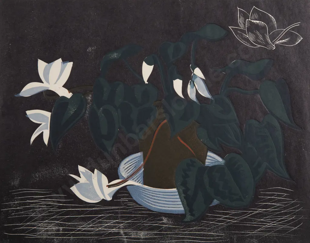 Stewart Maclennan linocut Image 1++