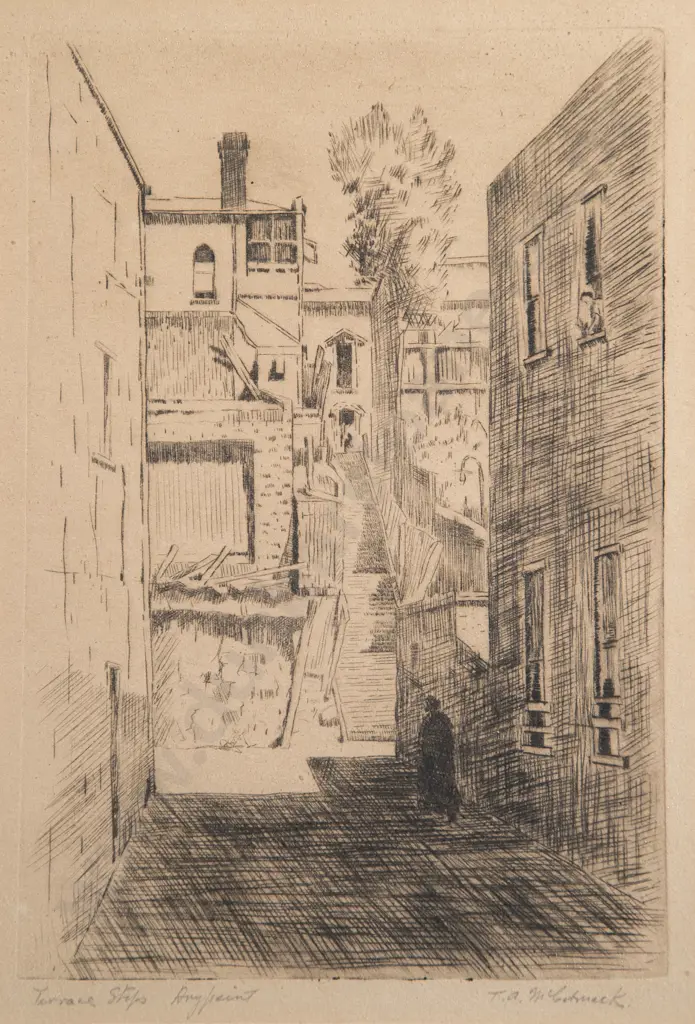 T A McCormack - Terrace Steps Image 1++