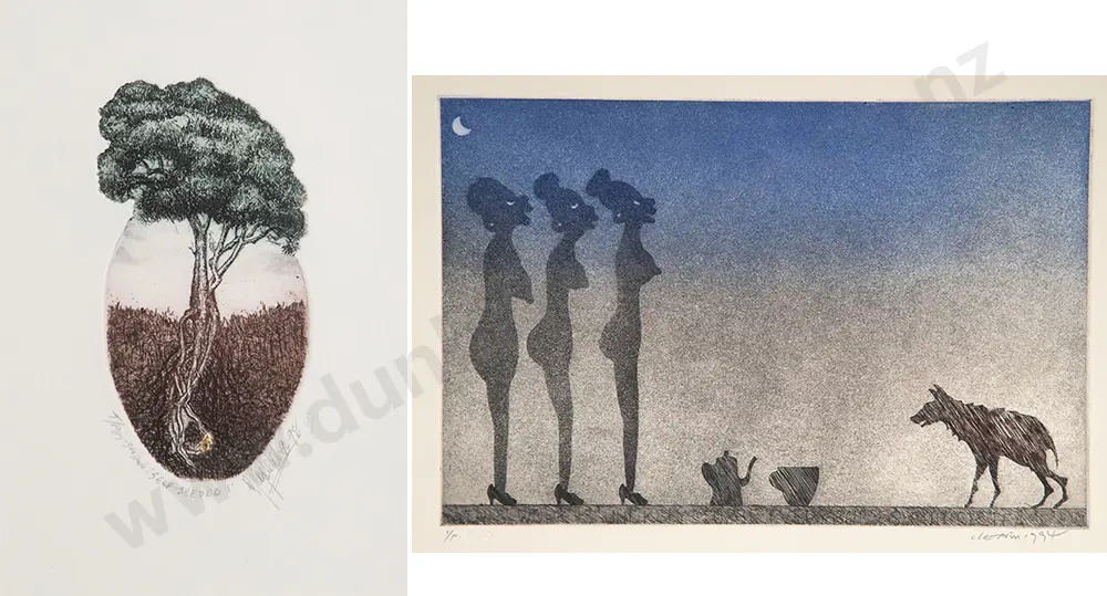 Barry Cleavin & D Copeland prints Image 1++