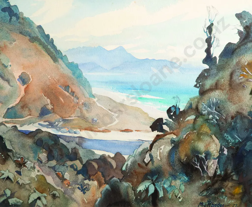 Margaret Rhodes - Coastal Landscape Image 1++