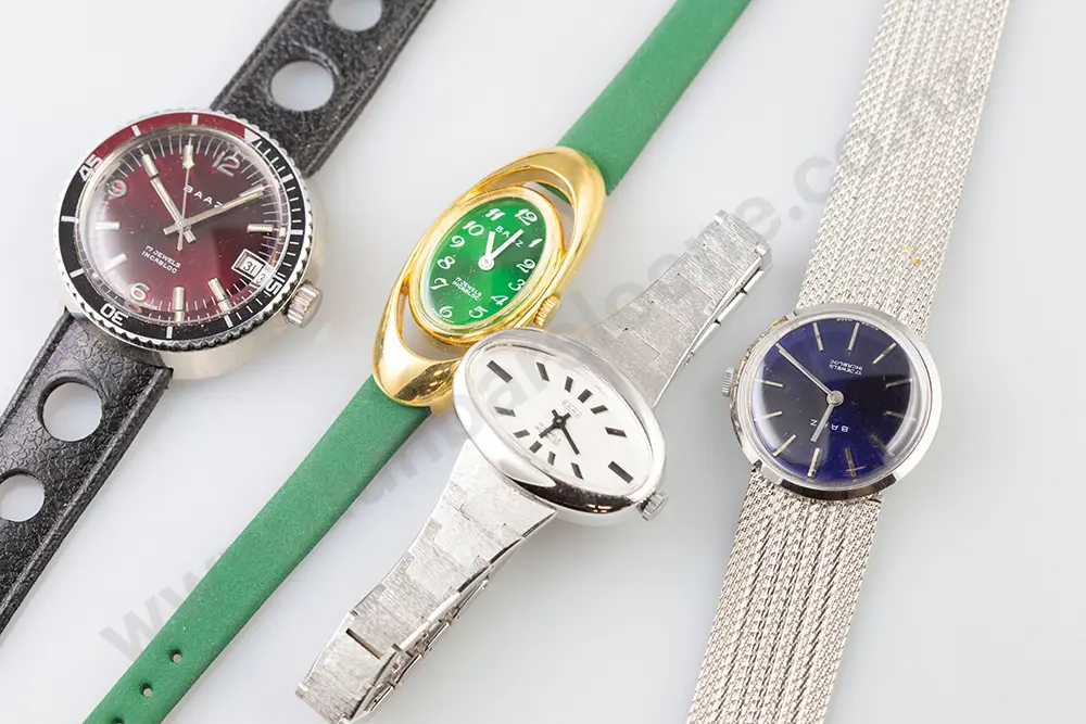 c1970's Baz Gents & Ladies Wrist Watches (4) Image 1++