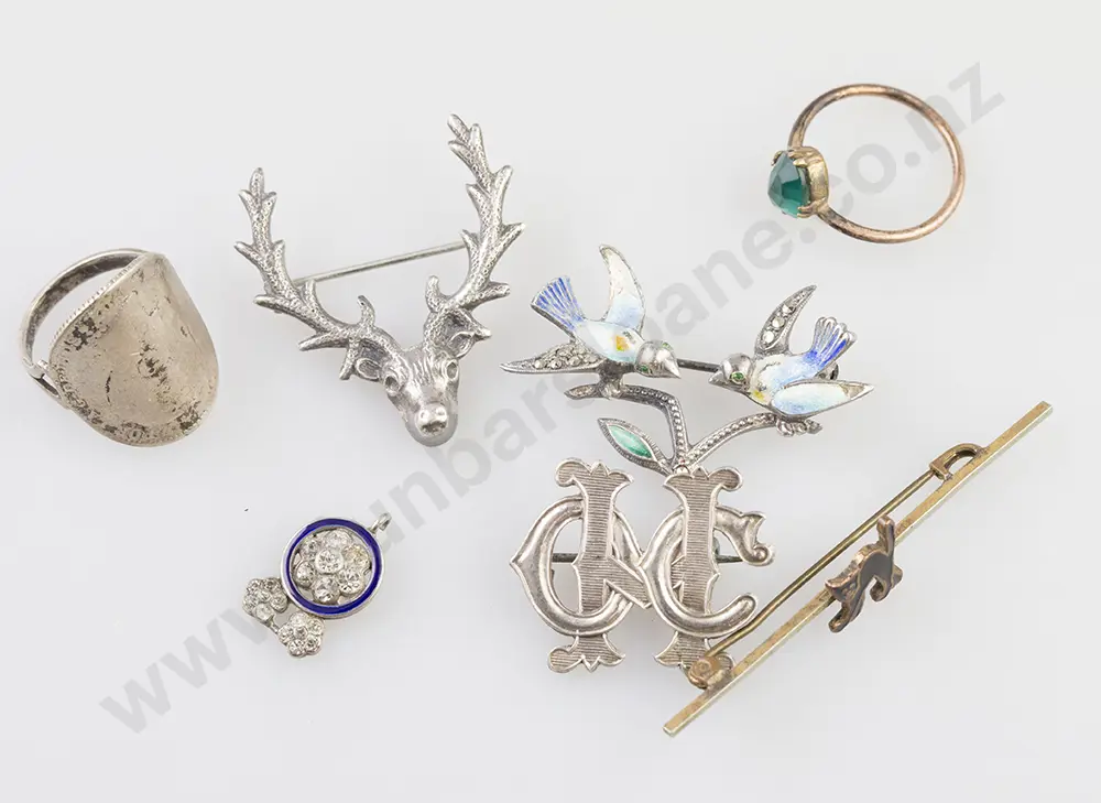 Selection Various Silver Jewellery Image 1++