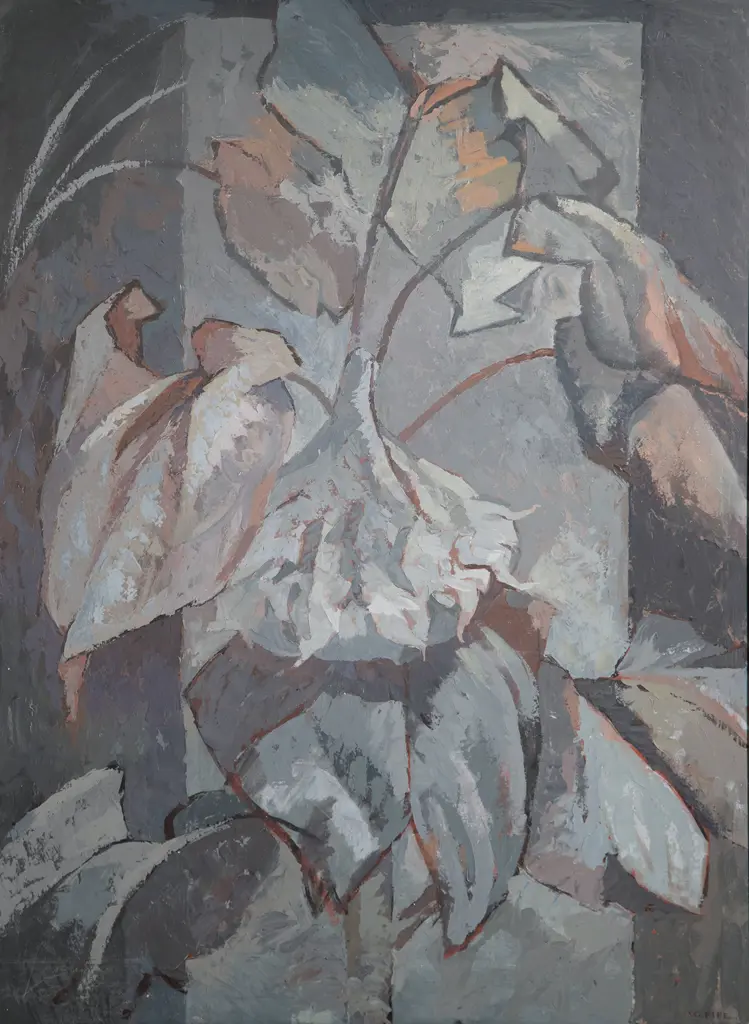Ivy Fife - Painting (Blue Sunflower) Image 1++
