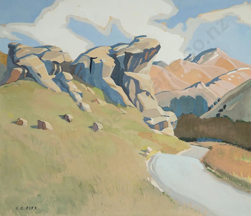 Ivy Fife - Frog Rock, Weka Pass Image 1++