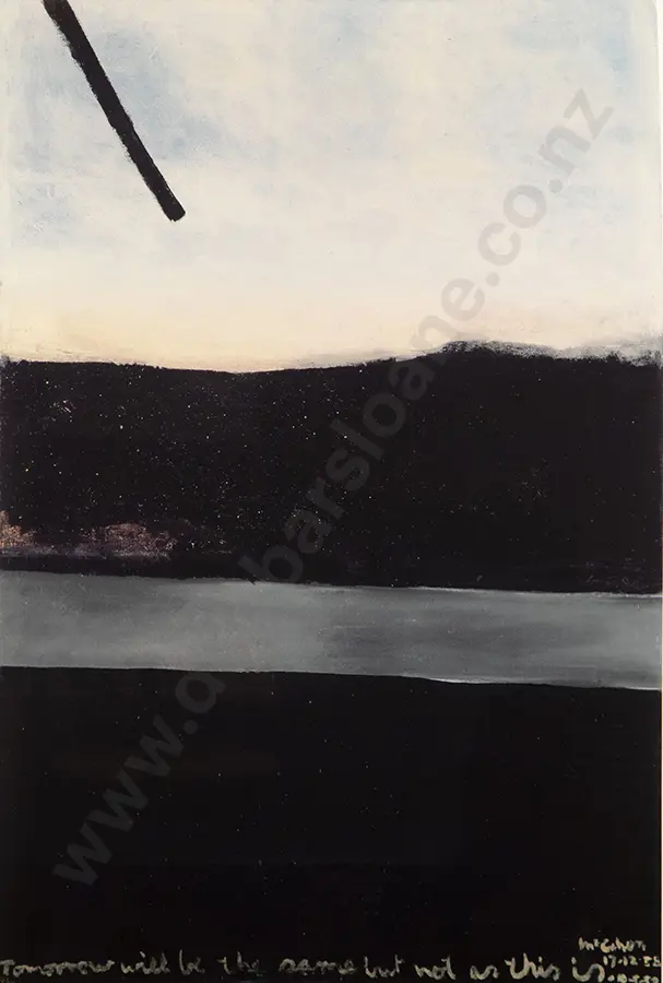 Colin McCahon - Tomorrow will be the same but as this Image 1++
