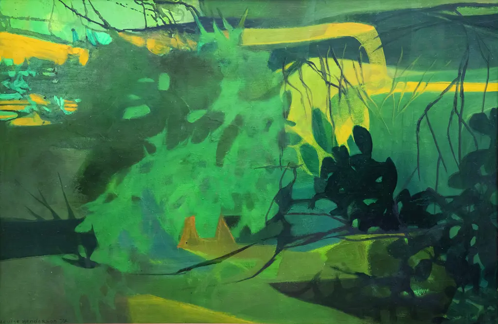 Louise Henderson - Untitled (Garden Series) Image 1++