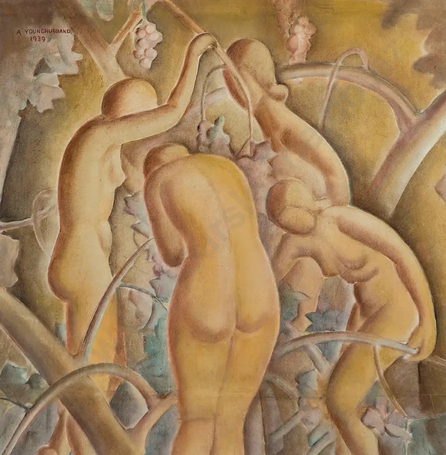 Adele Younghusband - Female Nudes Amongst Grapevines Image 1++