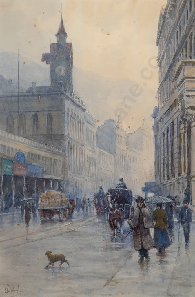 C N Worsley - Lambton Quay, Wellington Image 1++