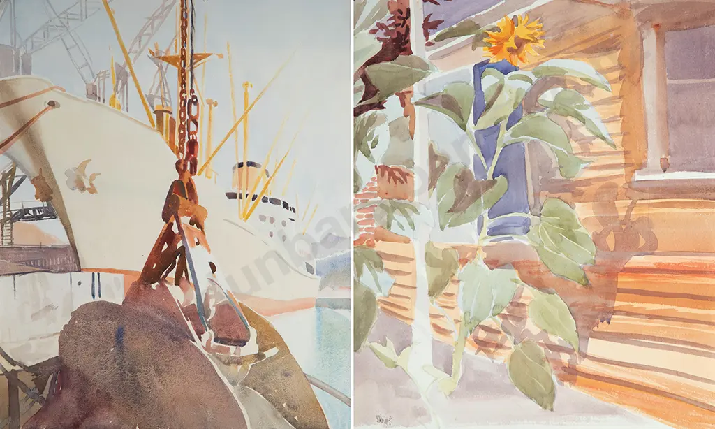 Ivy Fife - six unframed works Image 1++